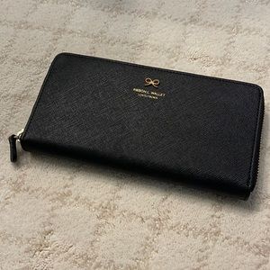 Black Long Wallet